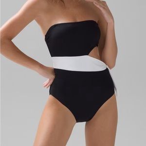 Tie-Waist One-Piece Swimsuit